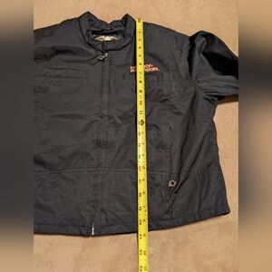 Vintage Harley-Davidson® Black With Large Logo Ladies Nylon Jacket